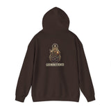 Hoodie — 'God Money Power' Buddha Graphic Pullover