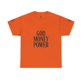 God Money Power T-Shirt — Bold Faith & Hustle Graphic Tee