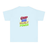 Youth Tee — GMP God Money Power Colorful Graphic Shirt