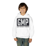GMP Youth Hoodie — 'God Money Power' Bold Logo Pullover