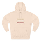 Three-Panel Fleece Hoodie