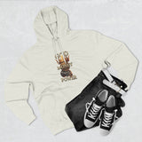 God Money Power Hoodie — Graphic Religious Statement Pullover