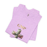 God Money Power Cross Tee — Christian Faith Graphic T‑Shirt