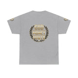 God Money Power Tee — Inspirational Faith & Success Graphic T-Shirt