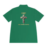 GMP Cross Polo — "God Money Power" Men's Sport Polo