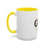 GMP 'God Money Power' Accent Coffee Mug — 11/15 oz Inspirational Ceramic