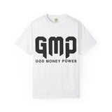 GMP God Money Power Graphic T-Shirt — Bold Faith & Hustle Tee