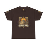 Pyramid Sun Graphic Tee — "You Make Me Whole" Cotton T-Shirt