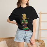 God Money Power T-Shirt — Angel, Stacks of Cash Graphic Tee