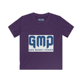 Kids Tee — GMP (God Money Power) Christian Faith Youth T‑Shirt, Inspirational Religious Graphic