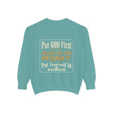 Put God First Hustle For The Money Sweatshirt