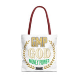 GMP GOD Money Power Tote Bag — Bold Financial Empowerment Canvas Tote