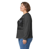 Angel Of Death Grim Reaper Wings Long Sleeve Tee — Dark Gothic Scythe Graphic