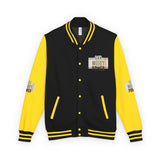 Letterman Jacket — 'God Money Power' Retro Varsity Jacket