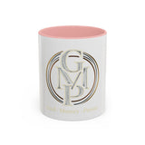 GMP Monogram Accent Coffee Mug — Gold Circle Initials (11/15oz)