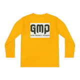 Youth Long Sleeve Tee — GMP "God Money Power" Logo