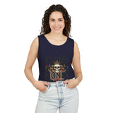 God Money Power- Skull Tank Top — Edgy Graphic Streetwear