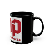 GMP Black Coffee Mug – Bold Red "Good Money Power" Logo (11oz & 15oz)