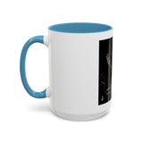 Angel Of Death Grim Reaper Black Accent Coffee Mug — Dark Gothic Scythe Design (11/15oz)