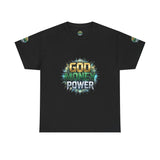 God Money Power Graphic Tee
