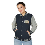 Letterman Jacket — 'God Money Power' Retro Varsity Jacket