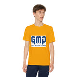 GMP "God Money Power" Youth Tee - Athletic Faith-Based Logo Shirt
