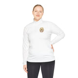 GMP 'God Money Power' Quarter-Zip Pullover – Gold Tiger Crest