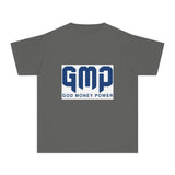 GMP "God Money Power" Youth Tee — Vintage Logo Graphic Shirt