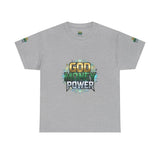 God Money Power Graphic Tee