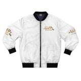 GMP 'God Money Power' Bomber Jacket — Gold Logo Streetwear