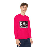 Youth Long Sleeve Tee — GMP "God Money Power" Graphic