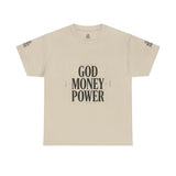 God Money Power T-Shirt — Bold Faith & Hustle Graphic Tee