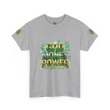 God Money Power Tee — Bold Faith & Wealth Graphic T-Shirt