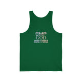 Money Power Tank Top — 'GMP GOD' Bold Text Graphic Tank