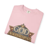 God Money Power Retro Crest T-Shirt