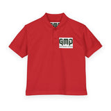 Youth Polo Shirt — GMP (Good Money Power) Chest Logo, Kids' School & Casual Polo