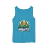 God Money Power Tank Top — Bold Faith & Hustle Graphic Tank
