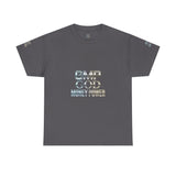 GMP GOD Money Power Tee — Metallic Logo Graphic T-Shirt