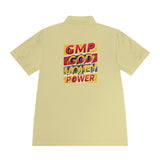 GMP God Money Power Graphic Polo Shirt – Retro Motivational Men's Sport Polo
