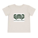GMP "God Money Power" Toddler Tee - Kids Faith & Prosperity Shirt