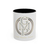 GMP Monogram Accent Coffee Mug — Gold Circle Initials (11/15oz)