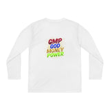 CMP God Money Power Youth Long Sleeve Tee — Inspirational Graphic Shirt
