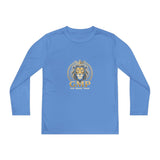 Youth Long Sleeve Tee — Gold Lion 'GMP' Athletic Team Shirt