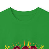 God Money Power Long Sleeve Tee — Inspirational Faith & Wealth Graphic Shirt