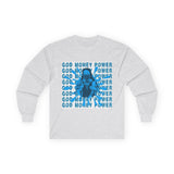 God Money Power Long Sleeve Tee