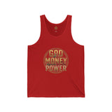 God Money Power Tank Top — Inspirational Faith & Hustle Graphic Tank