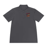 Motivational Polo Shirt — “Put God First, Hustle for the Money, Put Yourself in Power”