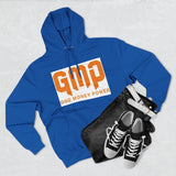 GMP "God Money Power" Hoodie — Bold Orange Streetwear Fleece