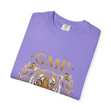 GMP Tiger Crest T‑Shirt — "God Money Power" Graphic Tee
