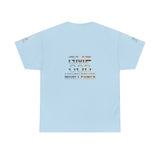 GMP GOD Money Power Tee — Metallic Logo Graphic T-Shirt